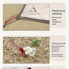 UV Protection Canopy Tent Waterproof Sun Shelters For Camping
