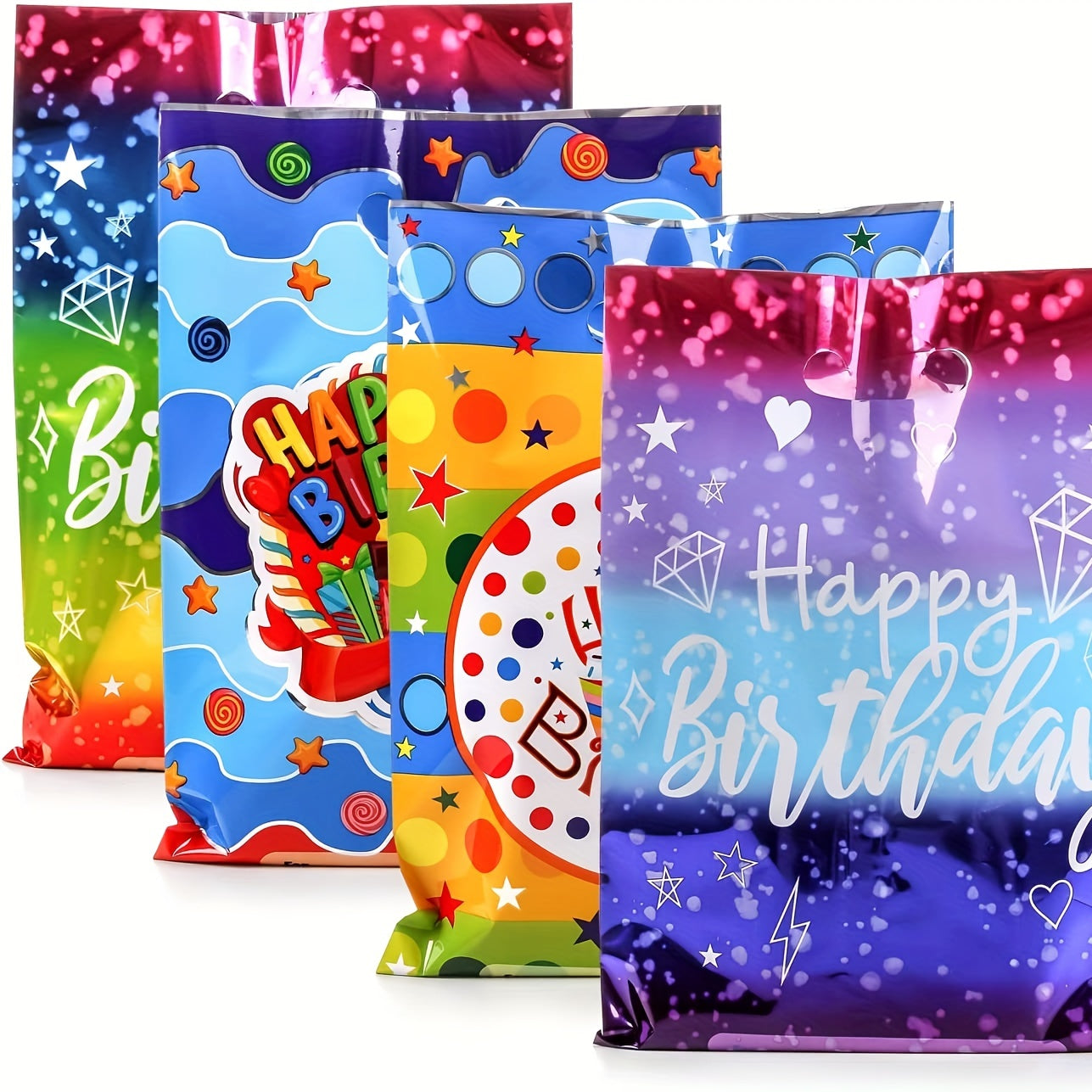 10pcs Party Favor Bags for Kids Baby Girls & Boys Bridal Showers