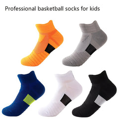 5 Pairs Boy's Boat Socks Sports Casual Short Socks