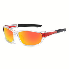 Men's Polarized Sports Glasses for Driving Cycling with Cases Set