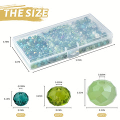 Glass Beads Accessories Set for Jewelry Making
