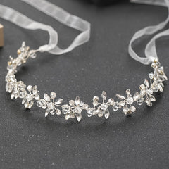 Crystal Rhinestone Bride Headband for Wedding