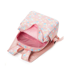 Pink Love Children's Backpack Large Capacity