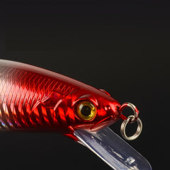 Long Casting Bionic Minnow Lure Hard Bait Saltwater Fishing Accessory