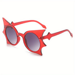 Y2K Bat Wings Sunglasses Jelly Decorative Glasses
