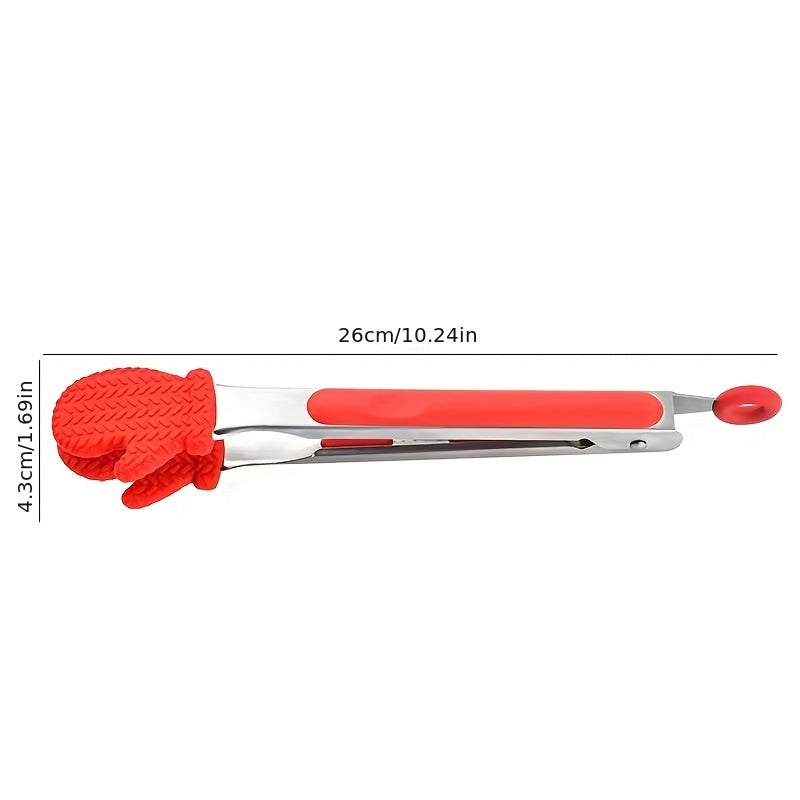 4pcs Christmas Food Clips Silicone Multifunctional Kitchen Clips