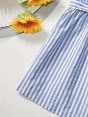 Casual Shorts Women's Plus Striped Print Elastic Belted Shorts