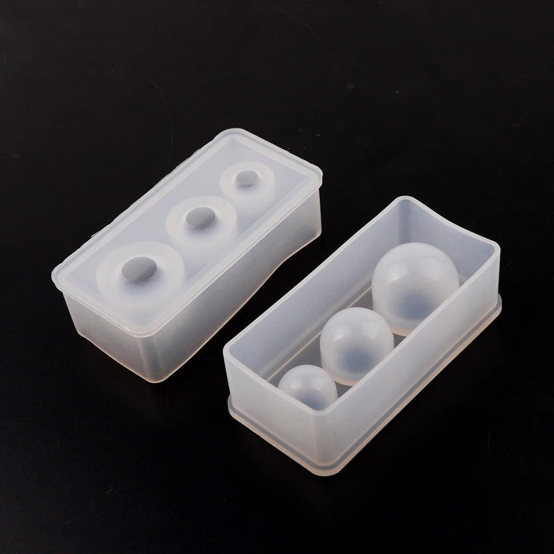 DIY Crystal Drop Glue Ball Silicone Mold Starry Sky Ball Mold