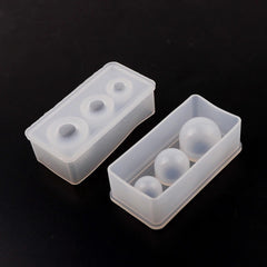 DIY Crystal Drop Glue Ball Silicone Mold Starry Sky Ball Mold