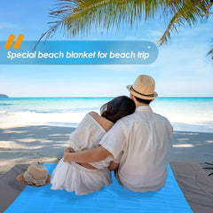 Large Waterproof Beach Blanket 79x83 inches