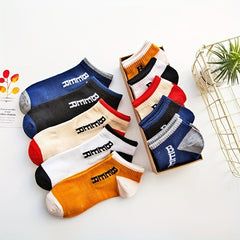 Men's Block Liner Anklets Socks - Soft and Sweat Absorbent for Outdoor Wear