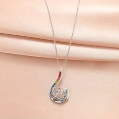 7 Chakra Pendant Yoga Chakra Healing Stone Necklace Women's Energy Balance