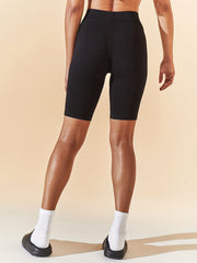 Ribbed High Waist Short Leggings for Women