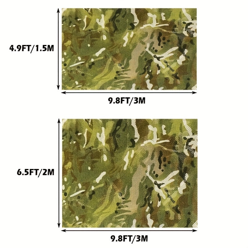 300D Camo Mesh Burlap Ground Blinds for Wildlife Photography