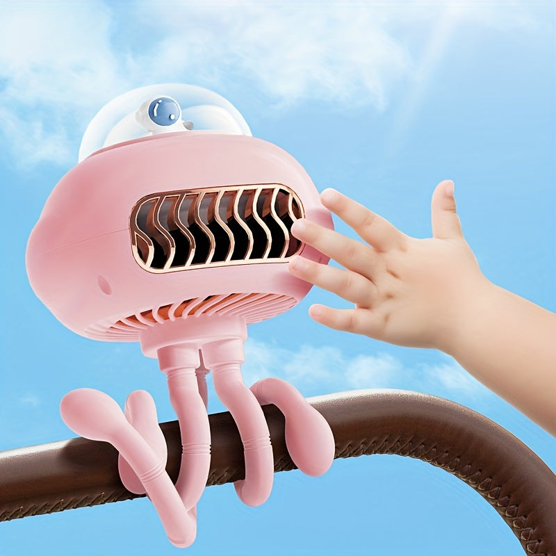 Portable USB Fan for Home & Outdoor Use