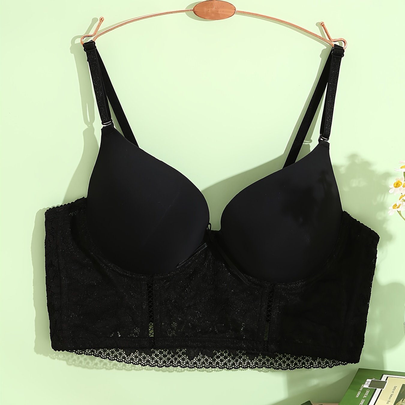 Lace Push Up Bra Comfortable & Stylish Bow Tie Women's Lingerie