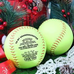 Creative PU Baseball For Grandchildren Softball Birthday Holiday