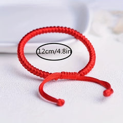 Adjustable Lucky Rope Bracelets for Kids