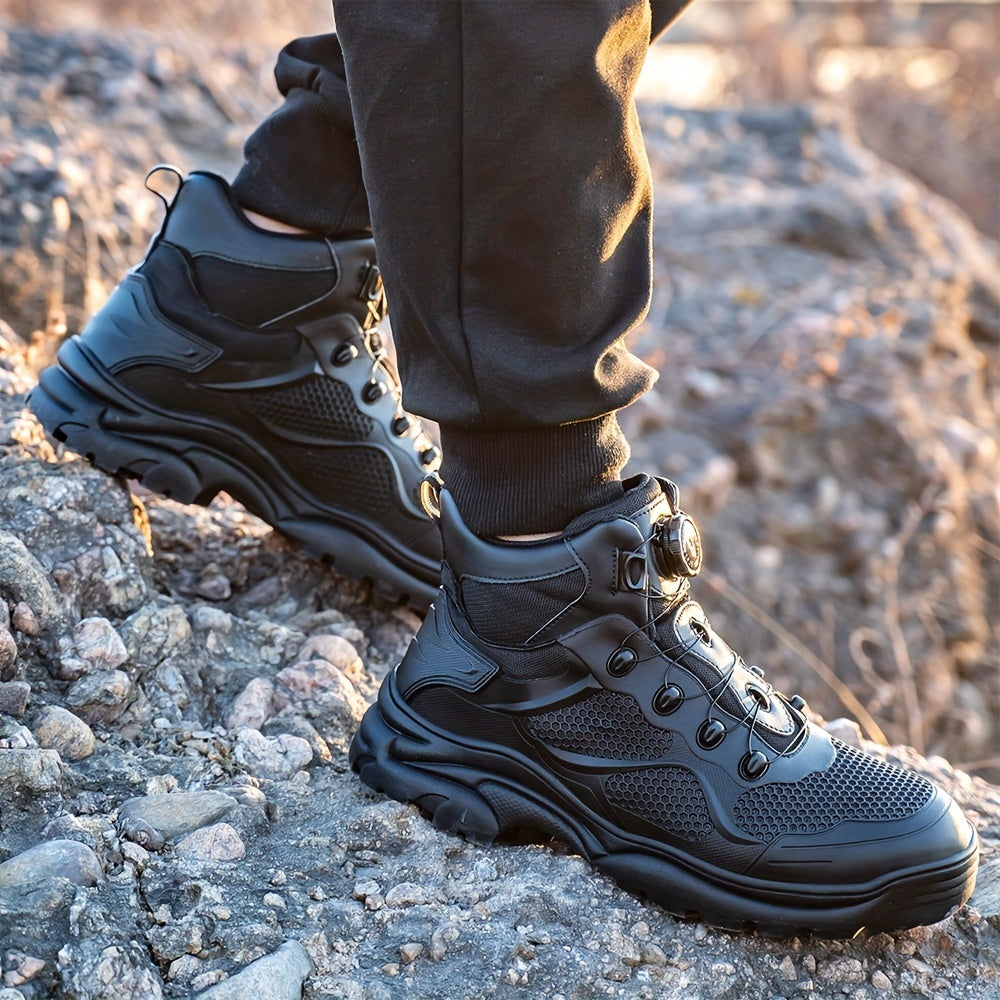 Rotary Buckle Safety Shoes Puncture Proof Work Shoes