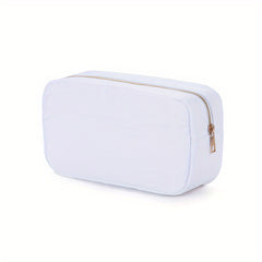 Nylon Cosmetic Bag Waterproof Zipper Makeup Pouch Travel Bag For Purse