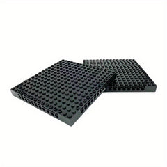 11pc Building Blocks Set with 10 Pins & Mosaic Pop Pixel Painting Base Plate