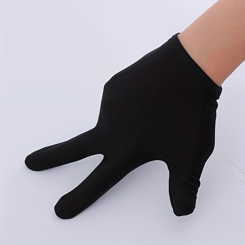 Snooker Gloves Three Finger Gloves For Billiards Breathable Non-slip