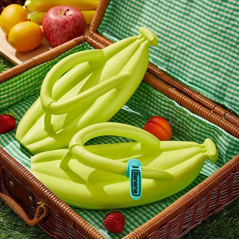 Men's Lightweight Comfortable Banana Flip Flops
