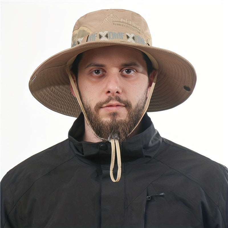 UV Protection Big Brim Sun Hat for Men