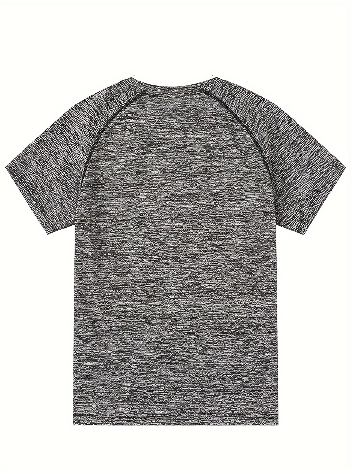 Kids' Solid Comfy Quick-Drying Short Sleeve T-Shirt - Summer Sports
