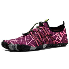 Quick Dry Aqua Sneakers Anti Slip Light Flat Wading Shoes for Women