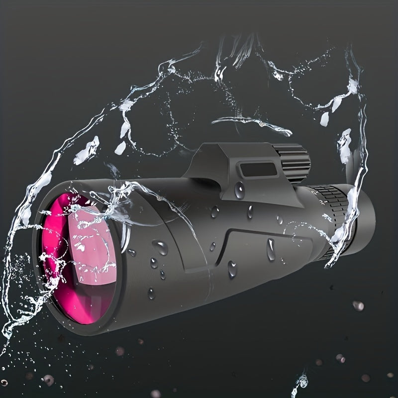 30X50 HD Zoom Monocular IPX7 Waterproof For Outdoor Sports Hiking