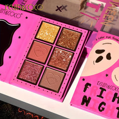 Halloween 21 Colors Eyeshadow Palette Set Pearly Matte Earth Orange Brightening