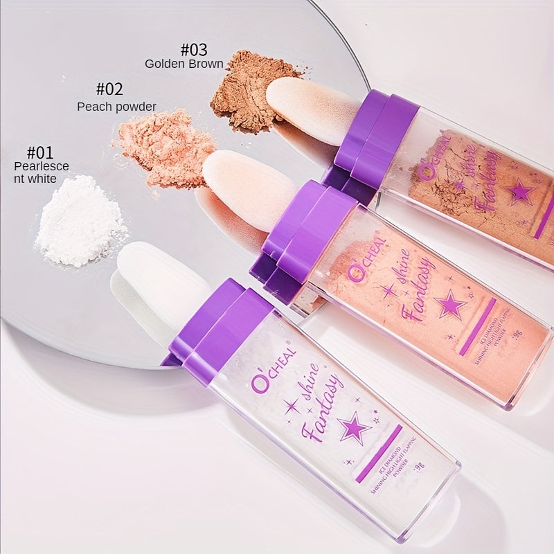 Highlight Powder Stick Body Shimmer Glitter 3 Colors