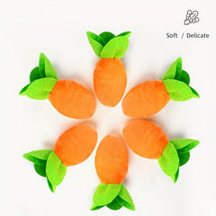 Radish Garden Carrot Plush Toy for Kids