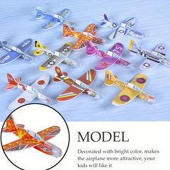 Glider Plane Toy Set - Birthday Party Favors & Classroom Prizes - 50pcs