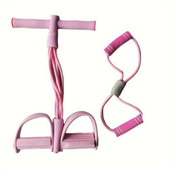 Tube Pedal Puller and Tension Rope Set for Full Body Workout