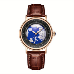LIGE Boys' Quartz Watch Classic Vintage Three-pin 30m Waterproof Teen Gift Watch
