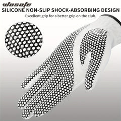 Shockproof Left Hand Golf Glove Breathable Mesh Non Slip Silicone