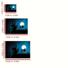 Halloween Witch Rug Kitchen Rug Indoor Soft Carpet Mat