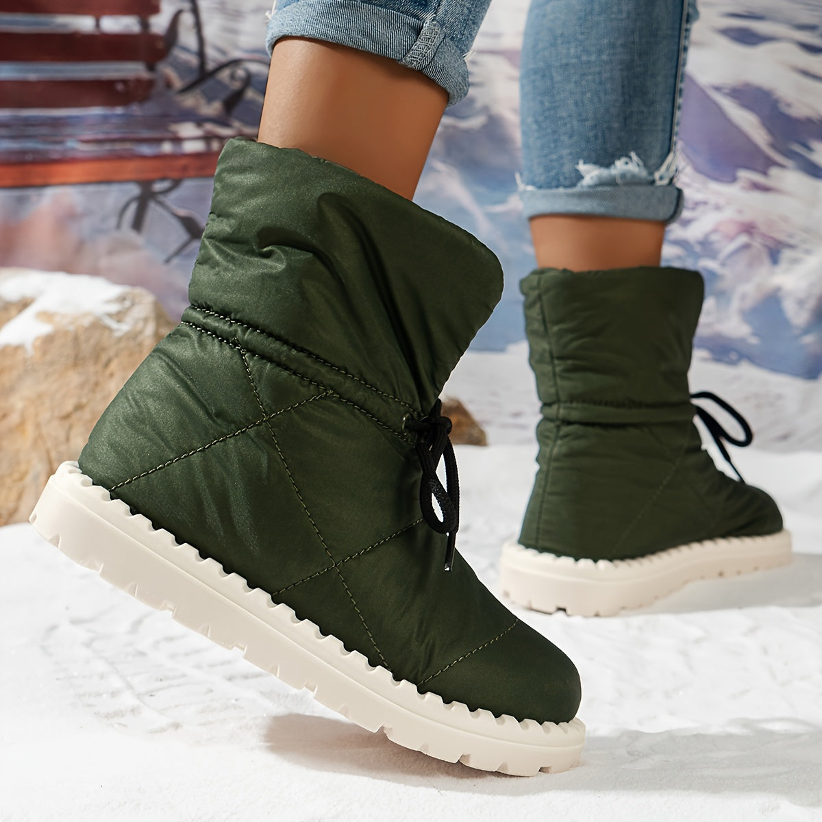 Waterproof Thermal Winter Boots For Women