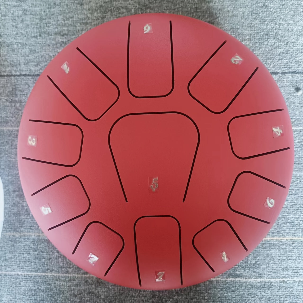 Steel Tongue Drum Percussion with Loud Hollow Sound - 25cm - 11 Tones