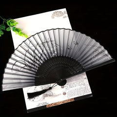 Traditional Style Retro Folding Fan Bamboo Fan Summer Gift For Men