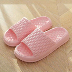 Women's Strappy Back Slides Lightweight Bathroom Shoes