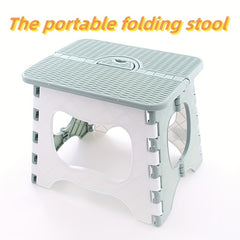 Portable Folding Stool with Handle Lightweight Foldable Chair for Outdoor
