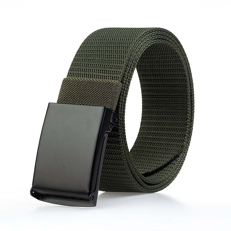 Men's Nylon Tactical Belt Military Style Heavy Duty Belt