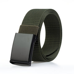 Men's Nylon Tactical Belt Military Style Heavy Duty Belt