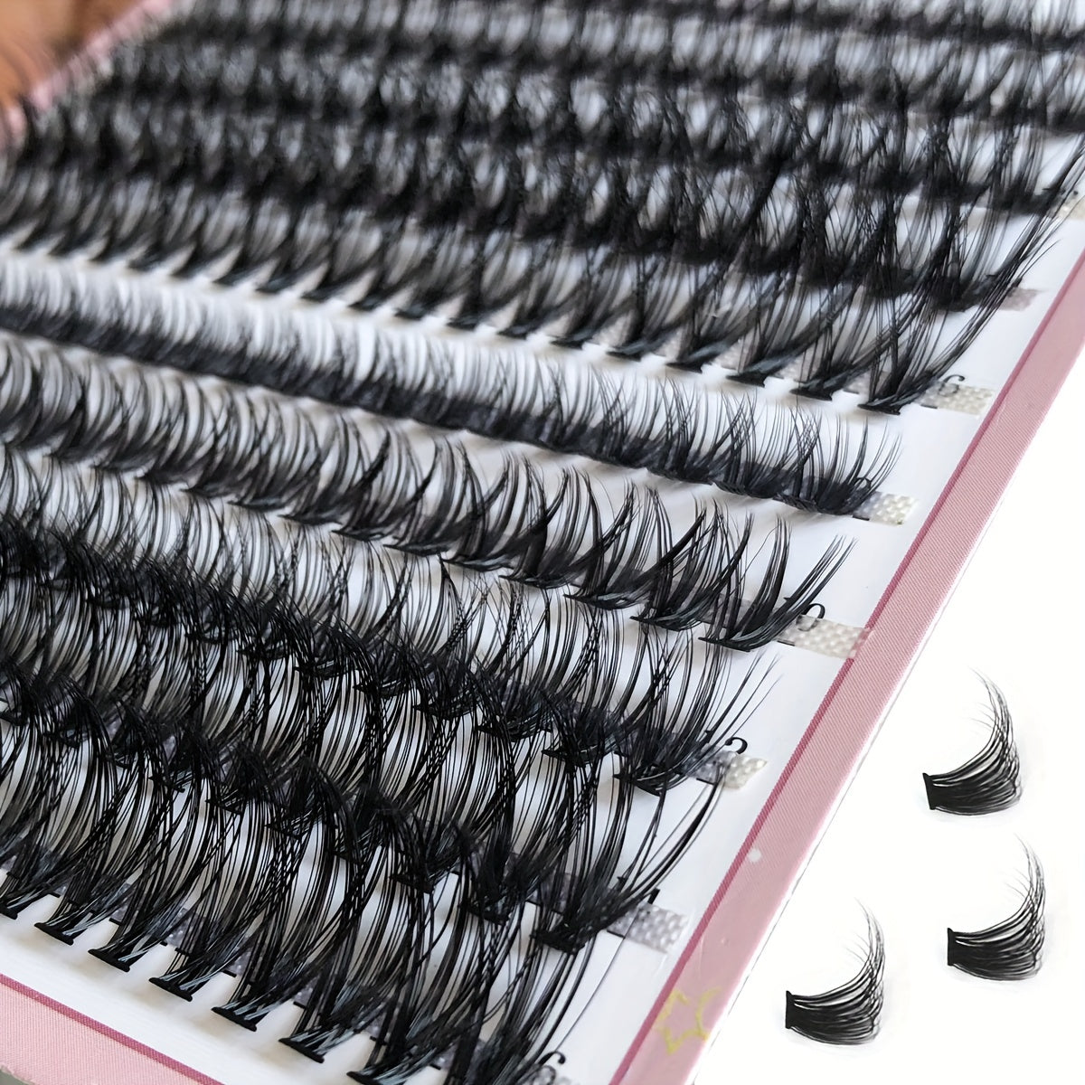 200Pcs 30D 40D Mixed Eyelash Extensions D Curling Cluster Lashes