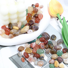 50g Agate Stone Gift - Colorful Natural Crystal 9-15mm