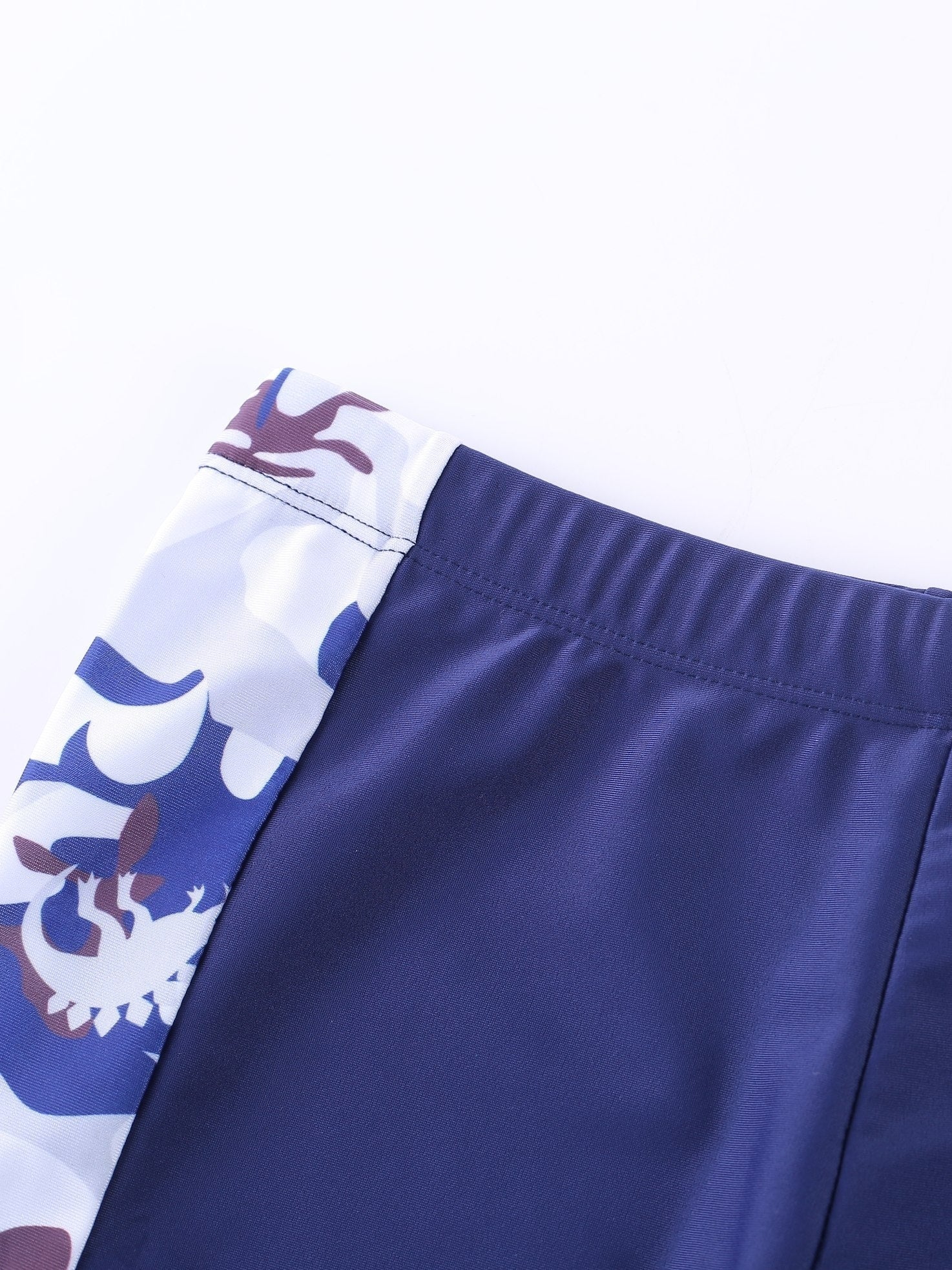 Boys Teen Casual Letter Print Swimsuit Set
