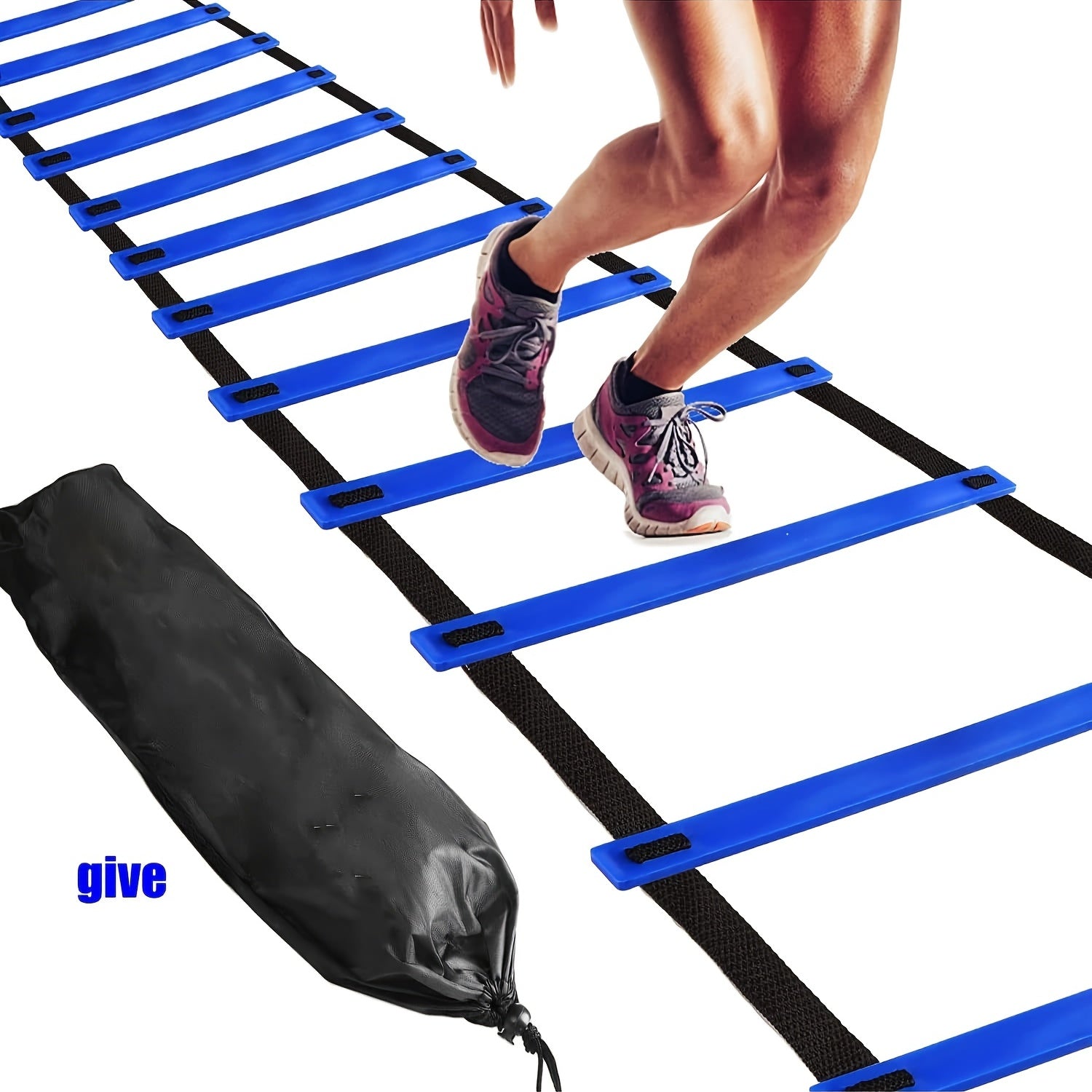 12 Rung Agility & Speed Training Ladder For Soccer & Football